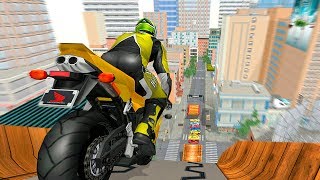 Mega Ramp Bike Stunts - Quad Bike Racing Simulator - Gameplay Android games