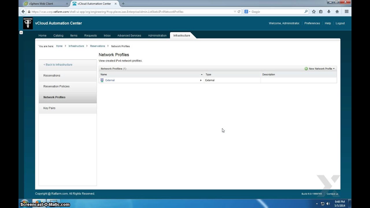 How To Create A Network Profile With VMware VRealize Automation - YouTube