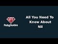 Ruby Nil Explained