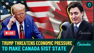 Watch: Trump Reveals Map Suggesting Canada Could Join the U.S. Amid Economic Pressure Threats