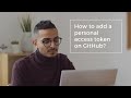 How to create a personal access token (pat) on GitHub and use it as a secret?