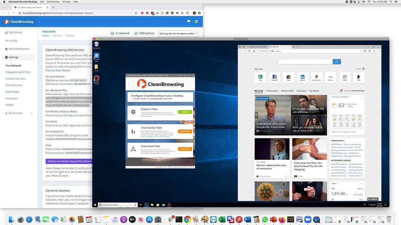 Old Cleanbrowsing Windowsappconfiguration Youtube