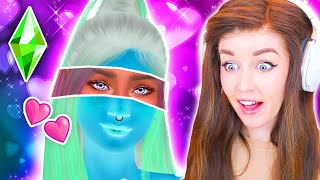 CUTEST Challenge Sim ever??? - The Sims 4 INVERTED CAS Challenge!