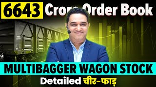 6643 Crore Order Book | Target 10000 Wagons Annually-Multibagger Railway Stock @realscalpervipul