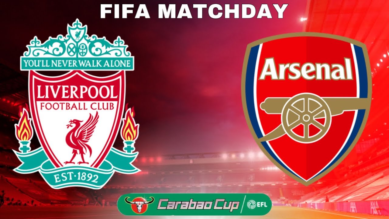 Liverpool Vs Arsenal Carabao Cup 13 January 2022 - YouTube