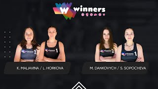 Winners Beach Volleyball. Women. K. Maliavina / L. Horkova - M. Dankovych / S. Sopocheva 06.02.2025