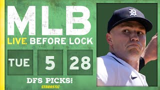 MLB DFS Picks Today 5/25/24: DraftKings & FanDuel Baseball Lineups | Live Before Lock