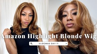 $80 AMAZON BLONDE HUMAN HAIR WIG REVIEW | WATCH BEFORE BUYING WIGS ON AMAZON | VLOGMAS 2022