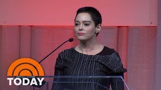 ‘We Will Fight’: Weinstein Accuser Rose McGowan Gives First Public Remarks | TODAY