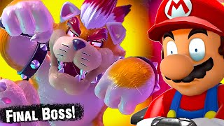 Mario Plays: Super Mario 3D World - FINAL BOSS!!! Gameplay