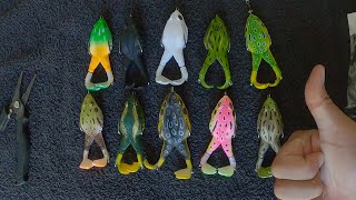 Cheap frog LURE review+water test from EBAY??ep84