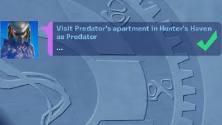 ✅ Visit Predator`s apartment in Hunter`s Haven as Predator - Jungle Hunter Quests
