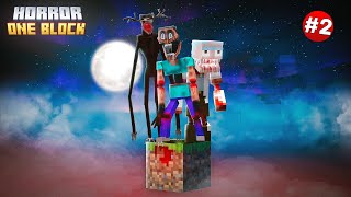 Minecraft One Block, but it's EVERY HORROR CREATURE