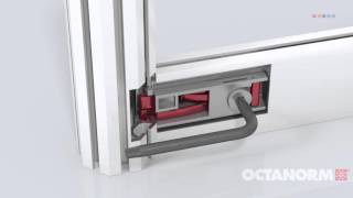 OCTANORM® . Exhibition Systems . Basic function excentric lock