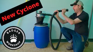 Cyclone With Pressure Relief Valve