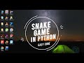 Snake games in Python with source code | Python Programming | Tkinter
