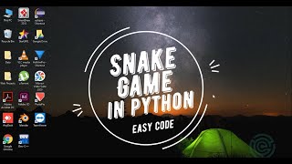 Snake games in Python with source code | Python Programming | Tkinter