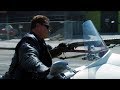 The Chase: T-850 (Fire truck) vs T-X (Champion crane) | Terminator 3 [Open Matte 1.78:1]
