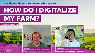 xarvio webinar: how knowledge grows - How do i digitalize my farm?