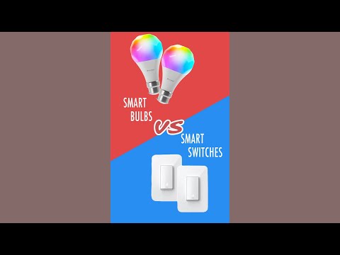 Smart bulbs vs smart switches #shorts