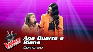 Ana Duarte e Riana - "Como eu" | Provas Cegas | The Voice Gerações