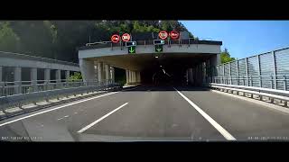 Calais to Croatia by Car - Day 4 Video 2 - Austria - A4 J23 then into Feldkirch