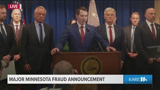 FULL PRESSER: Trump officials charge 15 in Minnesota fraud sweep across 7 federal programs