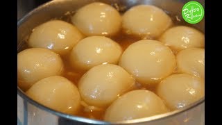 Cách làm chè trôi nước (tự xay bột từ nếp) - Sticky Rice Balls in Ginger Syrup recipe