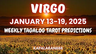 OMG!!! INGAT KA DITO NGAYON! ♍️ VIRGO JANUARY 13-19, 2025 WEEKLY TAGALOG TAROT #KAPALARAN888