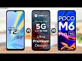 Vivo T2x 5g Moto G34 5g vs Poco M6 Pro 5g || Price | Full Comparison