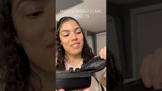 Trying out the new MAONO wireless wave T5 microphone! (Sound test)