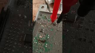 ECU Vario 150keyles terbakar PCB nya