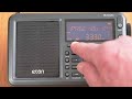 eton elite executive radio how to program memory pages