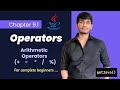 #9.1 Operators | Arithmetic Operators (English) | For complete beginners