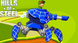 NEW TANK ARACHNO COLORING HERO - MIDSUMMER SIEGE CLASSIC | Hills of Steel Game for Kids