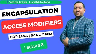Access Modifiers in Java | Encapsulation & Data Hiding Explained in Nepali | BCA | OOP Java