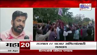 APMC Election | चांदुर बाजार समितीवर बच्चू कडूंची एकहाती सत्ता | Marathi News