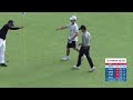 2024 kpga 작은 체구 넉넉히 원 온 만드는 송민혁 ob 이후에 파 노리는 괴력의 김민준_동아회원권그룹 3r