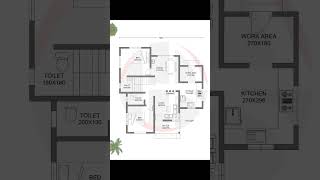 945 sqft Floor plans for you #budgethouse #keralahome #keralahomedesign #haneedanugrahas