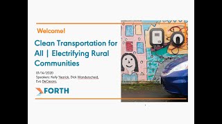Clean Transportation for All | Electrifying Rural Communities