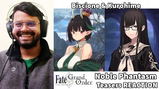 [FGO] Biscione \u0026 Kurohime Noble Phantasm Teasers REACTION