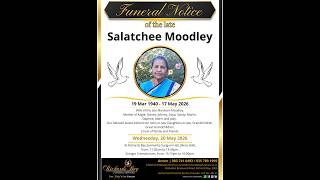 Funeral Service of Salatchee Moodley
