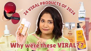 24 *Viral*  Beauty Products of 2024 tried & tested... those WORTH A TRY and those you need to AVOID!