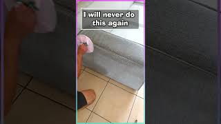 Testing Viral Couch Clean Does It Work Shorts Short Cleaning