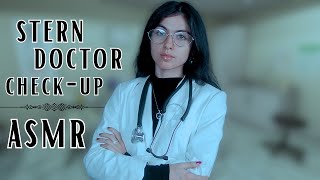 ASMR || Stern Doctor General Check- Up Roleplay