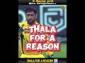 THALA FOR YOUR REASON 7️⃣ || IPL || CRICKET || MS DHONI || IN TAMIL || MIC LA SOLLU