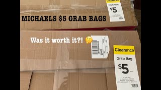 MICHAELS $5 GRAB BAGS! (September 2021)