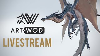 Doodling Dragons with Art-Wod (LIVESTREAM)