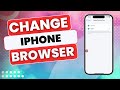 Change iPhone’s Default Browser in Seconds – Step-by-Step Tutorial
