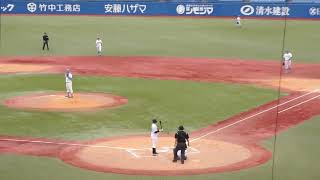 2022/10/9(日) 井澤駿介(東京大学) vs 戸丸秦吾(立教大学) レフト前ヒット